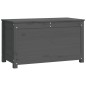 vidaXL Contenitore Portaoggetti Grigio 80x40x45,5cm Massello di Pino vidaXL Contenitore Portaoggetti Grigio 80x40x45,5cm Massello di Pino