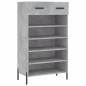 vidaXL Scarpiera Grigio Cemento 60x35x105 cm in Legno Multistrato vidaXL Scarpiera Grigio Cemento 60x35x105 cm in Legno Multistrato