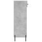 vidaXL Scarpiera Grigio Cemento 60x35x105 cm in Legno Multistrato vidaXL Scarpiera Grigio Cemento 60x35x105 cm in Legno Multistrato