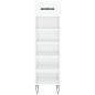 vidaXL Scarpiera Bianco Lucido 30x35x105 cm in Legno Multistrato vidaXL Scarpiera Bianco Lucido 30x35x105 cm in Legno Multistrato