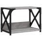 vidaXL Supporto Stampante 2 Piani Grigio Sonoma 44x26x31,5 Multistrato vidaXL Supporto Stampante 2 Piani Grigio Sonoma 44x26x31,5 Multistrato
