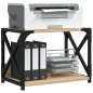 vidaXL Supporto Stampante 2 Piani Rovere Sonoma 44x26x31,5 Multistrato vidaXL Supporto Stampante 2 Piani Rovere Sonoma 44x26x31,5 Multistrato