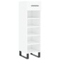 vidaXL Scarpiera Bianco Lucido 30x35x105 cm in Legno Multistrato vidaXL Scarpiera Bianco Lucido 30x35x105 cm in Legno Multistrato