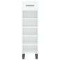 vidaXL Scarpiera Bianco Lucido 30x35x105 cm in Legno Multistrato vidaXL Scarpiera Bianco Lucido 30x35x105 cm in Legno Multistrato