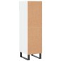 vidaXL Scarpiera Bianco Lucido 30x35x105 cm in Legno Multistrato vidaXL Scarpiera Bianco Lucido 30x35x105 cm in Legno Multistrato