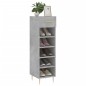 vidaXL Scarpiera Grigio Cemento 30x35x105 cm in Legno Multistrato vidaXL Scarpiera Grigio Cemento 30x35x105 cm in Legno Multistrato
