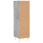 vidaXL Scarpiera Grigio Cemento 30x35x105 cm in Legno Multistrato vidaXL Scarpiera Grigio Cemento 30x35x105 cm in Legno Multistrato