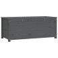 vidaXL Contenitore Portaoggetti Grigio 110x50x45,5cm Massello di Pino vidaXL Contenitore Portaoggetti Grigio 110x50x45,5cm Massello di Pino