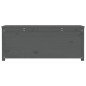 vidaXL Contenitore Portaoggetti Grigio 110x50x45,5cm Massello di Pino vidaXL Contenitore Portaoggetti Grigio 110x50x45,5cm Massello di Pino