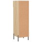vidaXL Scarpiera Rovere Sonoma 30x35x105 cm in Legno Multistrato vidaXL Scarpiera Rovere Sonoma 30x35x105 cm in Legno Multistrato