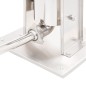 vidaXL Insaccatrice Manuale Argento 5 L in Acciaio Inossidabile vidaXL Insaccatrice Manuale Argento 5 L in Acciaio Inossidabile