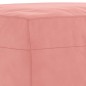 Panca Rosa 70x35x41 cm in Velluto Panca Rosa 70x35x41 cm in Velluto