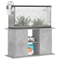 vidaXL Supporto Acquario 101x41x58 cm Legno Multistrato Grigio Cemento