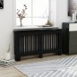 vidaXL Copertura per Radiatore Nera 152x19x81 cm in MDF vidaXL Copertura per Radiatore Nera 152x19x81 cm in MDF