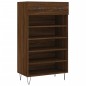 vidaXL Scarpiera Rovere Marrone 60x35x105 cm in Legno Multistrato vidaXL Scarpiera Rovere Marrone 60x35x105 cm in Legno Multistrato