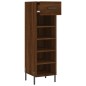 vidaXL Scarpiera Rovere Marrone 30x35x105 cm in Legno Multistrato vidaXL Scarpiera Rovere Marrone 30x35x105 cm in Legno Multistrato