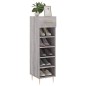 vidaXL Scarpiera Grigio Sonoma 30x35x105 cm in Legno Multistrato vidaXL Scarpiera Grigio Sonoma 30x35x105 cm in Legno Multistrato