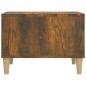 Tavolino da Salotto Rovere Fumo 60x50x36,5 cm Legno Multistrato Tavolino da Salotto Rovere Fumo 60x50x36,5 cm Legno Multistrato