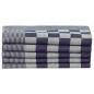 vidaXL Set Strofinacci 50 pz in Cotone Blu e Bianco vidaXL Set Strofinacci 50 pz in Cotone Blu e Bianco
