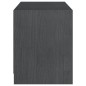 Mobile Porta TV Grigio 104x33x41 cm in Legno Massello di Pino Mobile Porta TV Grigio 104x33x41 cm in Legno Massello di Pino