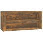 Scarpiera Rovere Fumo 100x35x45 cm in Legno Multistrato Scarpiera Rovere Fumo 100x35x45 cm in Legno Multistrato