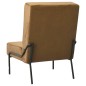 vidaXL Poltrona Relax 65x79x87 cm Marrone in Velluto