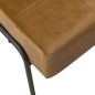 vidaXL Poltrona Relax 65x79x87 cm Marrone in Velluto