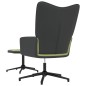 vidaXL Poltrona Relax con Poggiapiedi Verde Chiaro in Velluto e PVC vidaXL Poltrona Relax con Poggiapiedi Verde Chiaro in Velluto e PVC