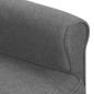 vidaXL Poltrona Alzapersona Grigio Chiaro Tessuto