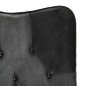 vidaXL Poltrona Wingback Marrone e Grigia in Vera Pelle vidaXL Poltrona Wingback Marrone e Grigia in Vera Pelle