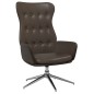 vidaXL Poltrona Rilassante Marrone Lucida in Similpelle vidaXL Poltrona Rilassante Marrone Lucida in Similpelle