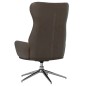 vidaXL Poltrona Rilassante Marrone Lucida in Similpelle vidaXL Poltrona Rilassante Marrone Lucida in Similpelle