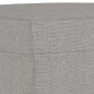 vidaXL Panca Grigio chiaro 70x35x41 cm in Tessuto vidaXL Panca Grigio chiaro 70x35x41 cm in Tessuto