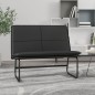 vidaXL Panca Nera 100x75x76 cm in Similpelle vidaXL Panca Nera 100x75x76 cm in Similpelle