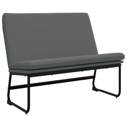 vidaXL Panca Grigio Scuro 100x75x76 cm in Tessuto