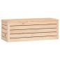 vidaXL Contenitore Portaoggetti 89x36,5x33 cm Legno Massello Pino vidaXL Contenitore Portaoggetti 89x36,5x33 cm Legno Massello Pino