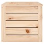 vidaXL Contenitore Portaoggetti 89x36,5x33 cm Legno Massello Pino vidaXL Contenitore Portaoggetti 89x36,5x33 cm Legno Massello Pino