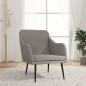 vidaXL Poltrona Tortora 63x76x80 cm in Tessuto vidaXL Poltrona Tortora 63x76x80 cm in Tessuto