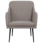 vidaXL Poltrona Tortora 63x76x80 cm in Tessuto vidaXL Poltrona Tortora 63x76x80 cm in Tessuto