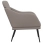 vidaXL Poltrona Tortora 63x76x80 cm in Tessuto vidaXL Poltrona Tortora 63x76x80 cm in Tessuto