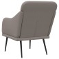 vidaXL Poltrona Tortora 63x76x80 cm in Tessuto vidaXL Poltrona Tortora 63x76x80 cm in Tessuto
