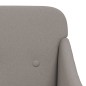 vidaXL Poltrona Tortora 63x76x80 cm in Tessuto vidaXL Poltrona Tortora 63x76x80 cm in Tessuto
