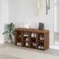 vidaXL Scarpiera Rovere Marrone 103x30x48 cm in Legno Multistrato