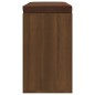 vidaXL Scarpiera Rovere Marrone 103x30x48 cm in Legno Multistrato