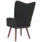 vidaXL Poltrona Relax Grigio Scuro in Velluto e PVC vidaXL Poltrona Relax Grigio Scuro in Velluto e PVC