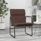 vidaXL Sedia Lounge Marrone 55x64x80 cm in Similpelle vidaXL Sedia Lounge Marrone 55x64x80 cm in Similpelle