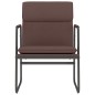 vidaXL Sedia Lounge Marrone 55x64x80 cm in Similpelle vidaXL Sedia Lounge Marrone 55x64x80 cm in Similpelle