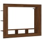 vidaXL Mobile Porta TV Rovere Marrone 152x22x113 cm Legno Multistrato vidaXL Mobile Porta TV Rovere Marrone 152x22x113 cm Legno Multistrato