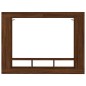 vidaXL Mobile Porta TV Rovere Marrone 152x22x113 cm Legno Multistrato vidaXL Mobile Porta TV Rovere Marrone 152x22x113 cm Legno Multistrato