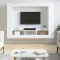 vidaXL Mobile Porta TV Bianco 152x22x113 cm in Legno Multistrato vidaXL Mobile Porta TV Bianco 152x22x113 cm in Legno Multistrato